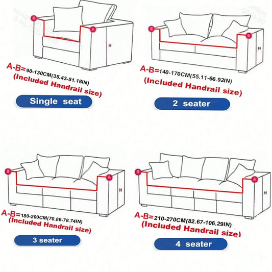 1pc Solid Color Bark Texture Sofa Cover, Soft Skin-Friendly Elastic Stretch Sofa Pad, Dust-Proof Anti-Slip Pet-Friendly Sofa Protector, Dustproof Sofa Slipcover, Stretchable Sofa Cover