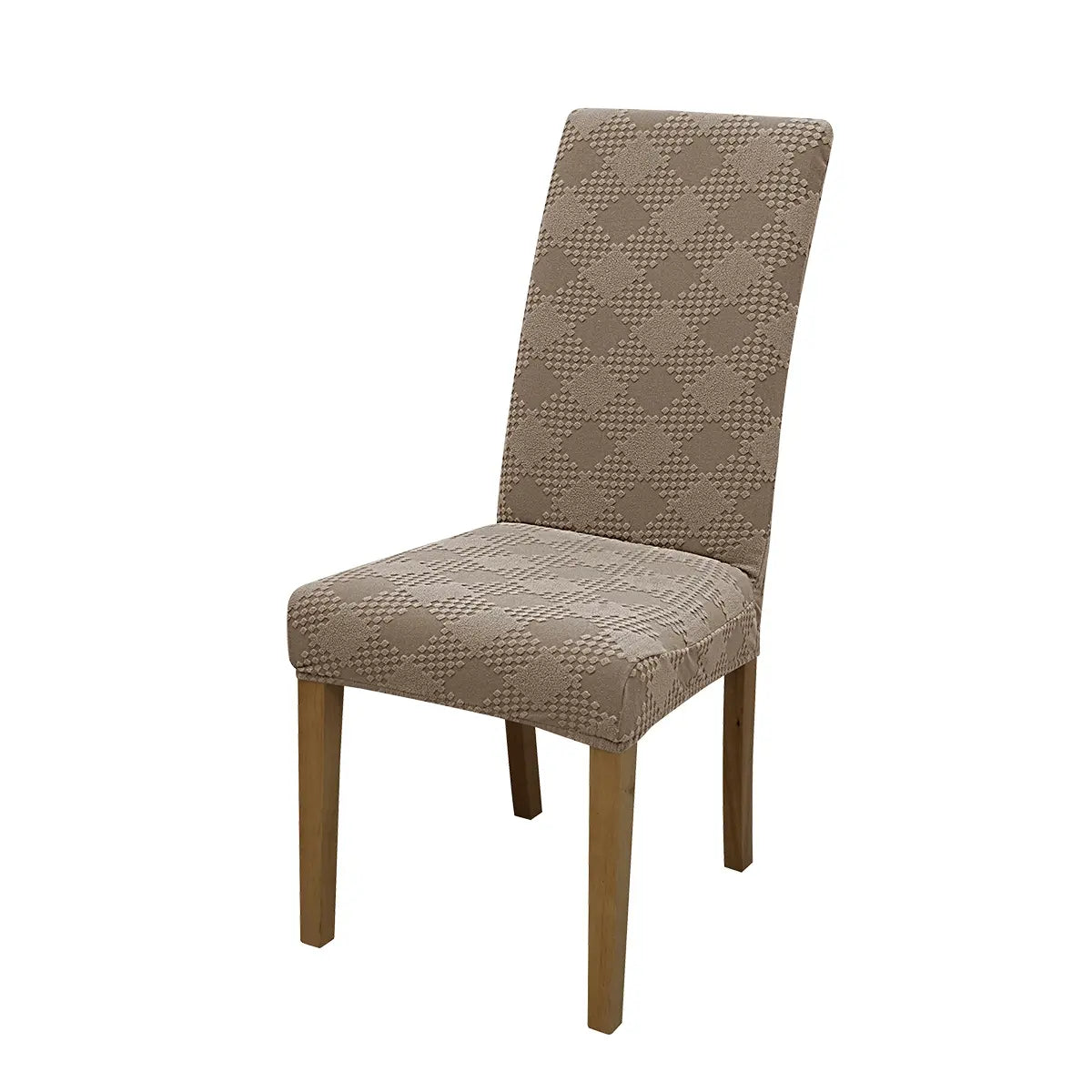 Chair Cover, 4/6 Counts Removable Washable Chair Slipcover, Dustproof Chair Protector for Home Living Room Hotel Dining Room