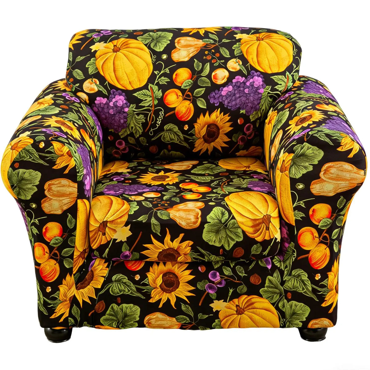 Couch Covers, Chair/Sofa Covers, Stretch, Printed, Armchair Slipcover, Separate Couch Cushion Covers, Washable Furniture Protector for Pets