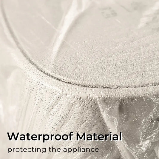 30 Counts Dustproof with Elastic,Clear Disposable Dust Cover for Kitchen Household Furniture,Thickened Appliance Dust Covers for Blender,Pressure Cooker,Air Fryer,Oven,Coffee Maker, Toaster,Slow Cooker Accessories Springtok Outdoorfun