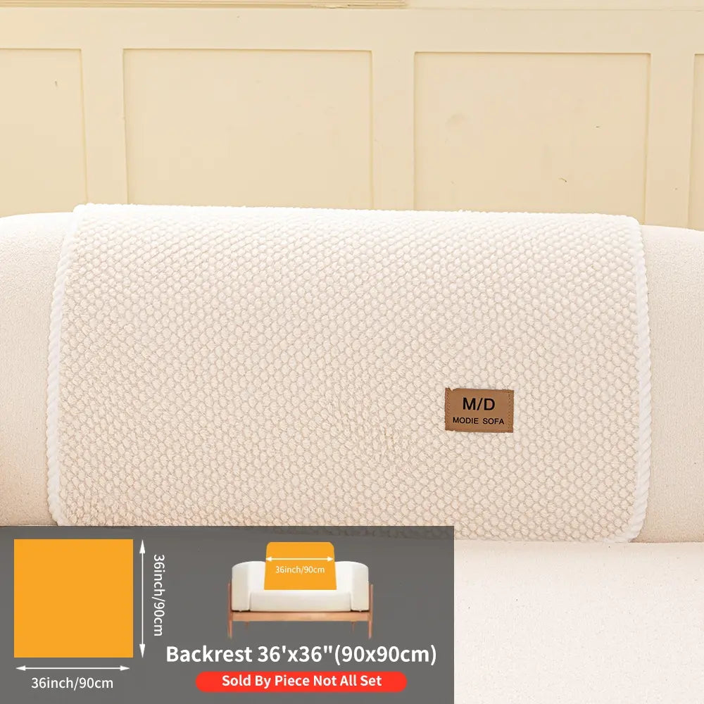 Non-Slip Soft Sofa Cushion, Durable Pet-Friendly Couch Protector, Reusable Couch Protector, Washable Dustproof Sofa Cover, Dustproof Sofa Slipcover, Universal Home Decor, Washable Couch Covers, Slipcover For Sofa