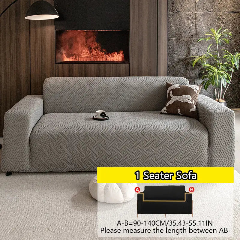 High-End Living Room Cover Cloth, Anti-Cat Scratch Sofa Protector, Washable Couch Protector, All-Season Use, Hand Wash and Easy to Clean, No Odor, Dustproof Sofa Slipcover, Sofa Covers Washable