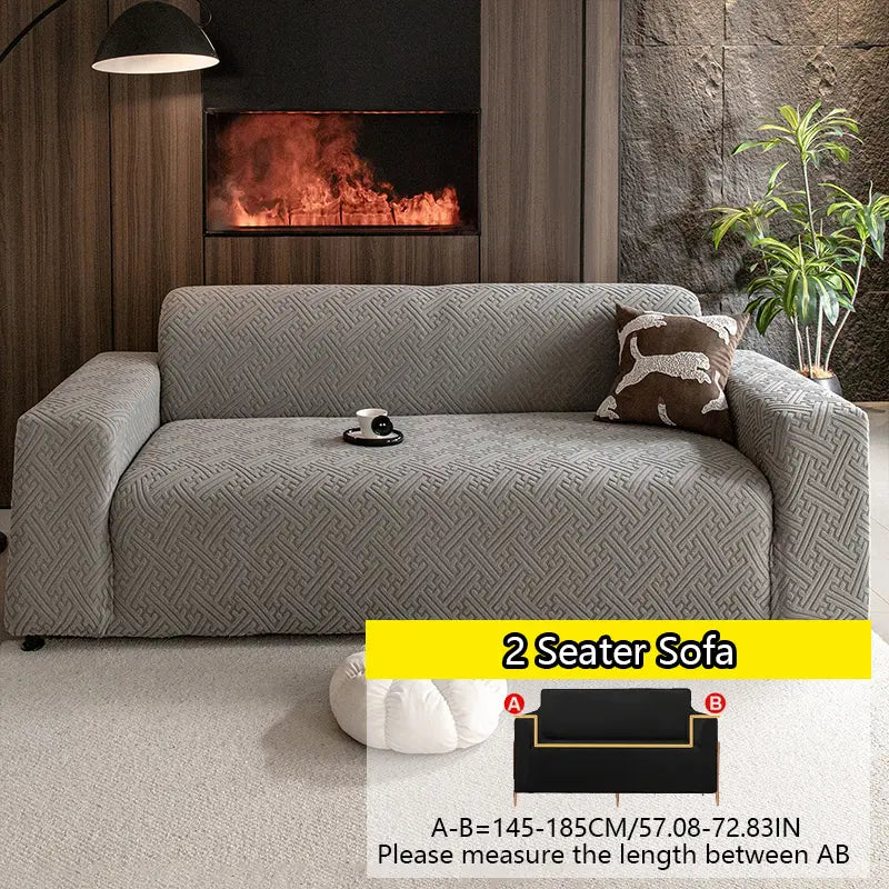 High-End Living Room Cover Cloth, Anti-Cat Scratch Sofa Protector, Washable Couch Protector, All-Season Use, Hand Wash and Easy to Clean, No Odor, Dustproof Sofa Slipcover, Sofa Covers Washable