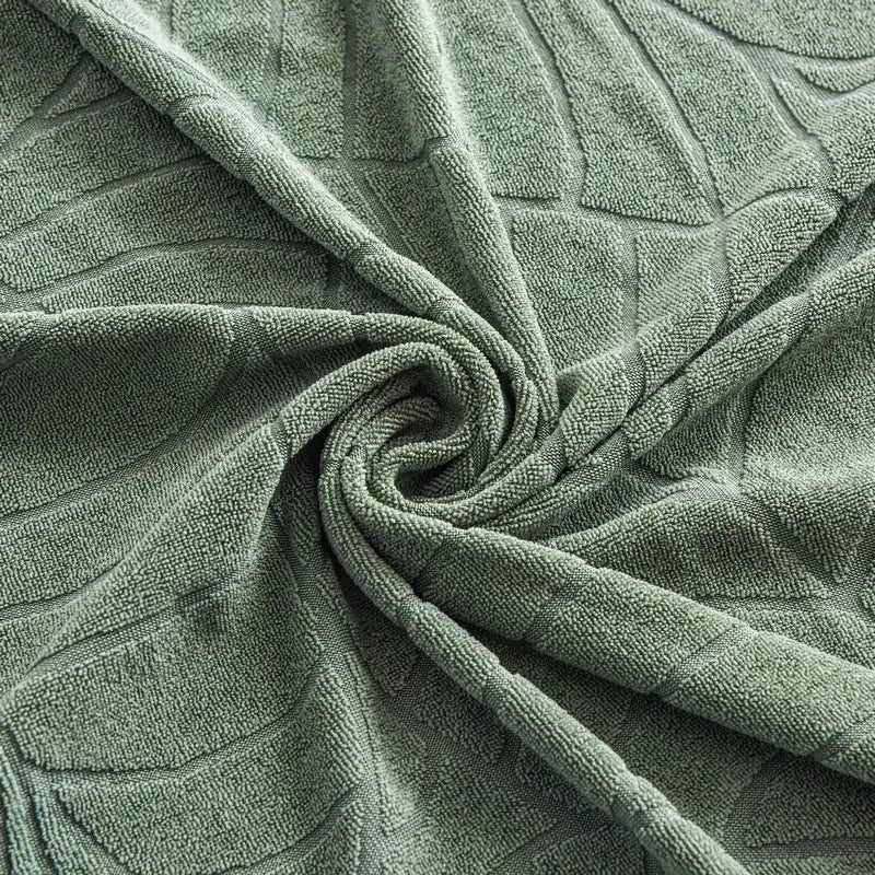 Elastic Sofa Cover, Leaf Texture Non-Slip, Anti-Fouling, Suitable for 1-4 Seat Sofas, Furniture Dust Cover, Washable Sofa Covers