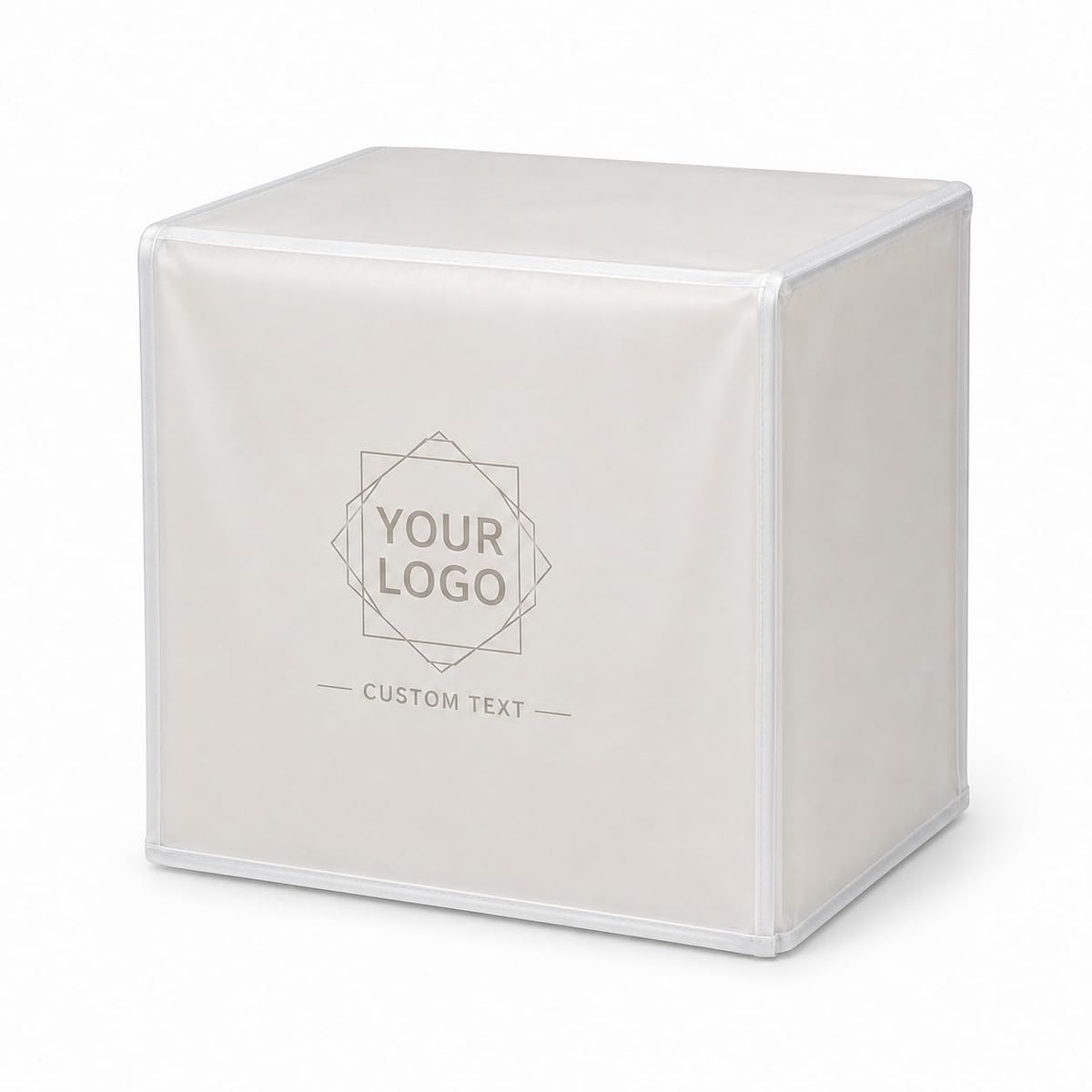Custom Fit Clear Dust Cover Made to Measure Transparent Protection with Personalized Text or Logo for Furniture & Equipment (PVC transparente)