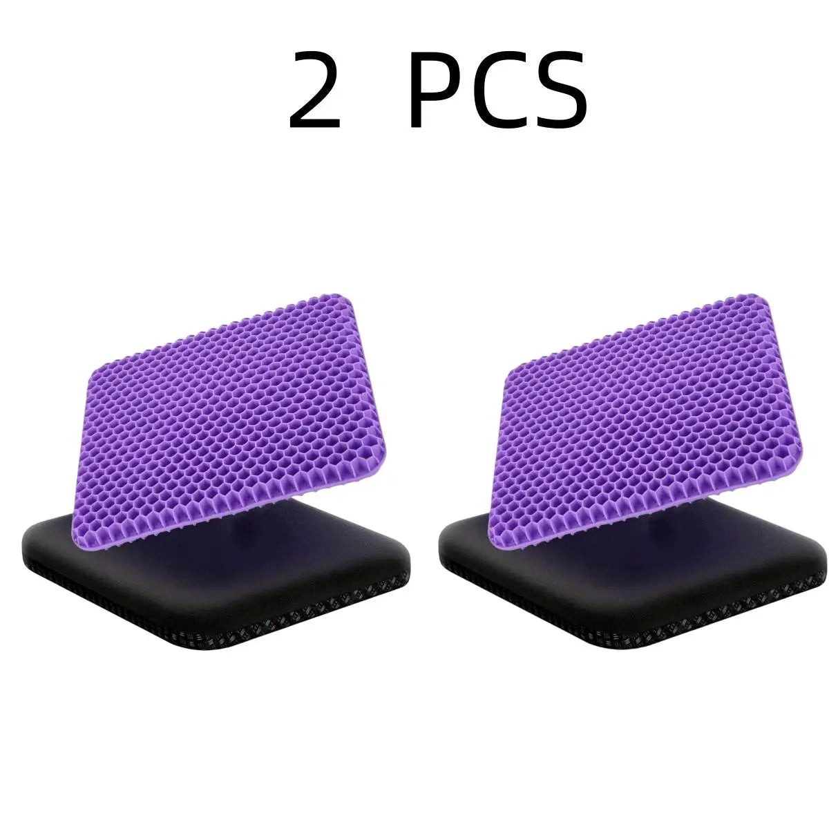 Honeycomb Structure Gel Seat Cushion - Ergonomic Tailbone & Hip Support, Thick Cooling Breathable Fabric Pad, Weight Distribution, Long Sitting Support, Non-Slip Washable Cover for Office Chair, Wheelchair,sohochic
