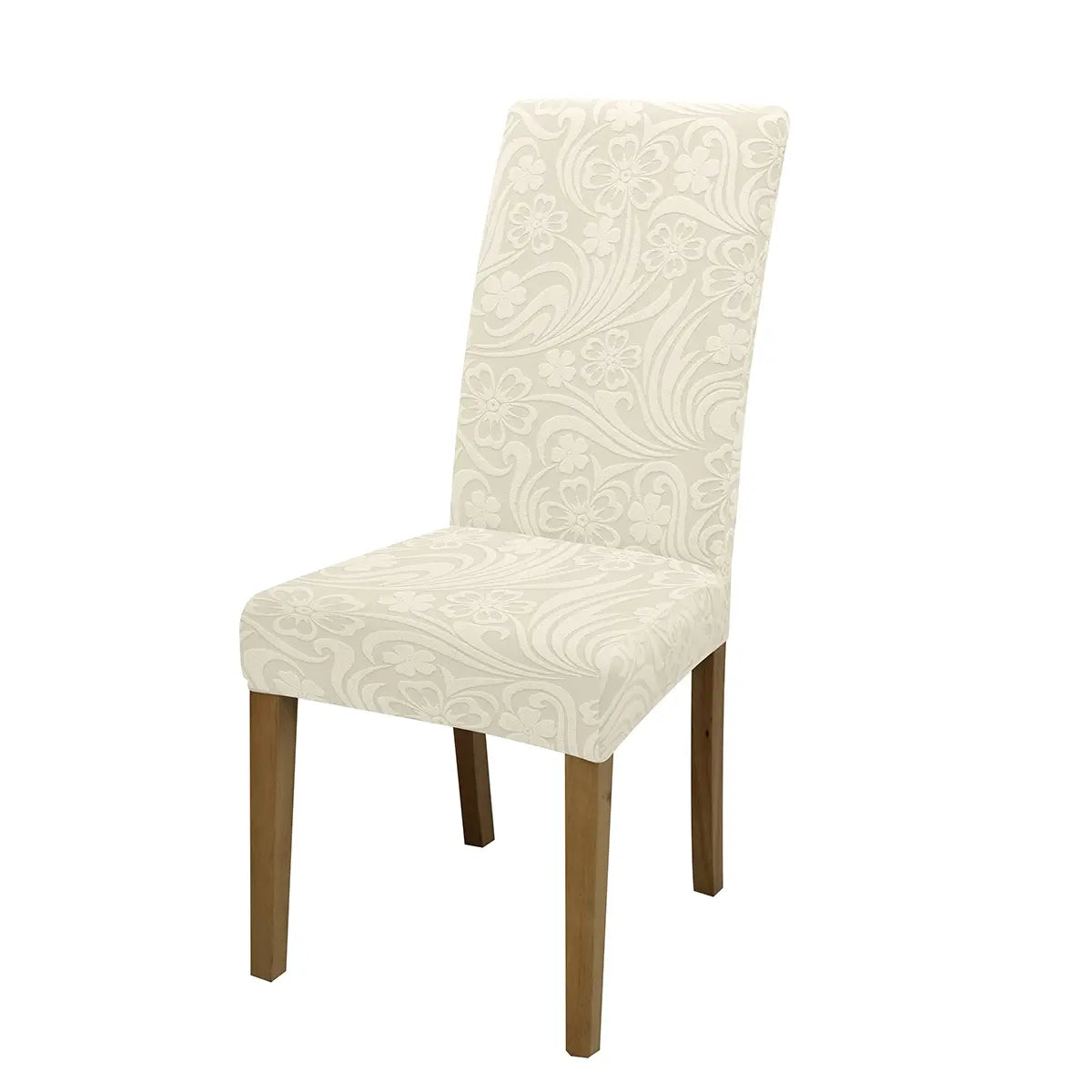 Chair Cover, 4/6 Counts Removable Washable Chair Slipcover, Dustproof Chair Protector for Home Living Room Hotel Dining Room