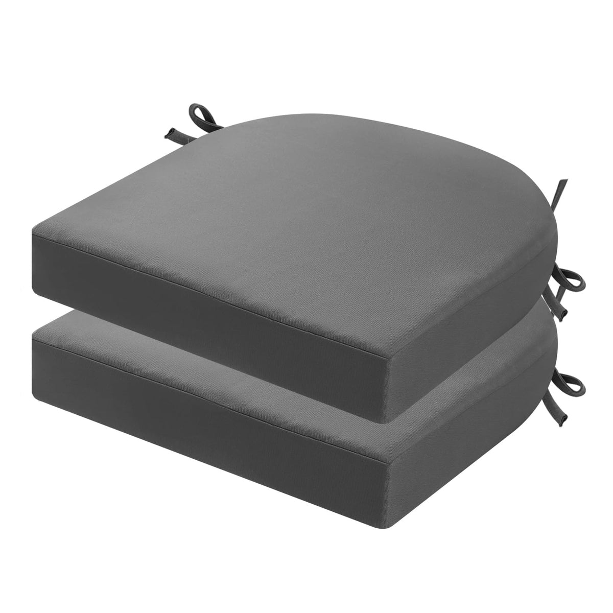 idee-home Outdoor Chair Cushions Set of 4, 17 x 17 Outdoor Seat Cushions