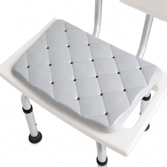 Shower Chair Cushion Waterproof, Shower Seat Cushion and Bath Bench Pad