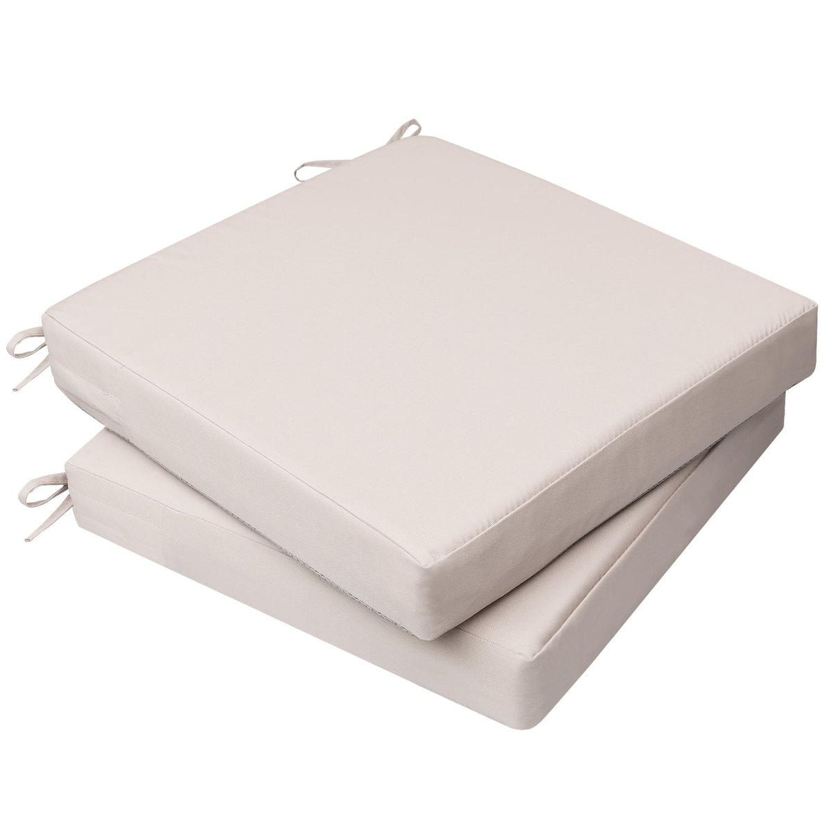 AAAAAcessories Outdoor Chair Cushions, 20 x 20 x 3 inches, Set of 2