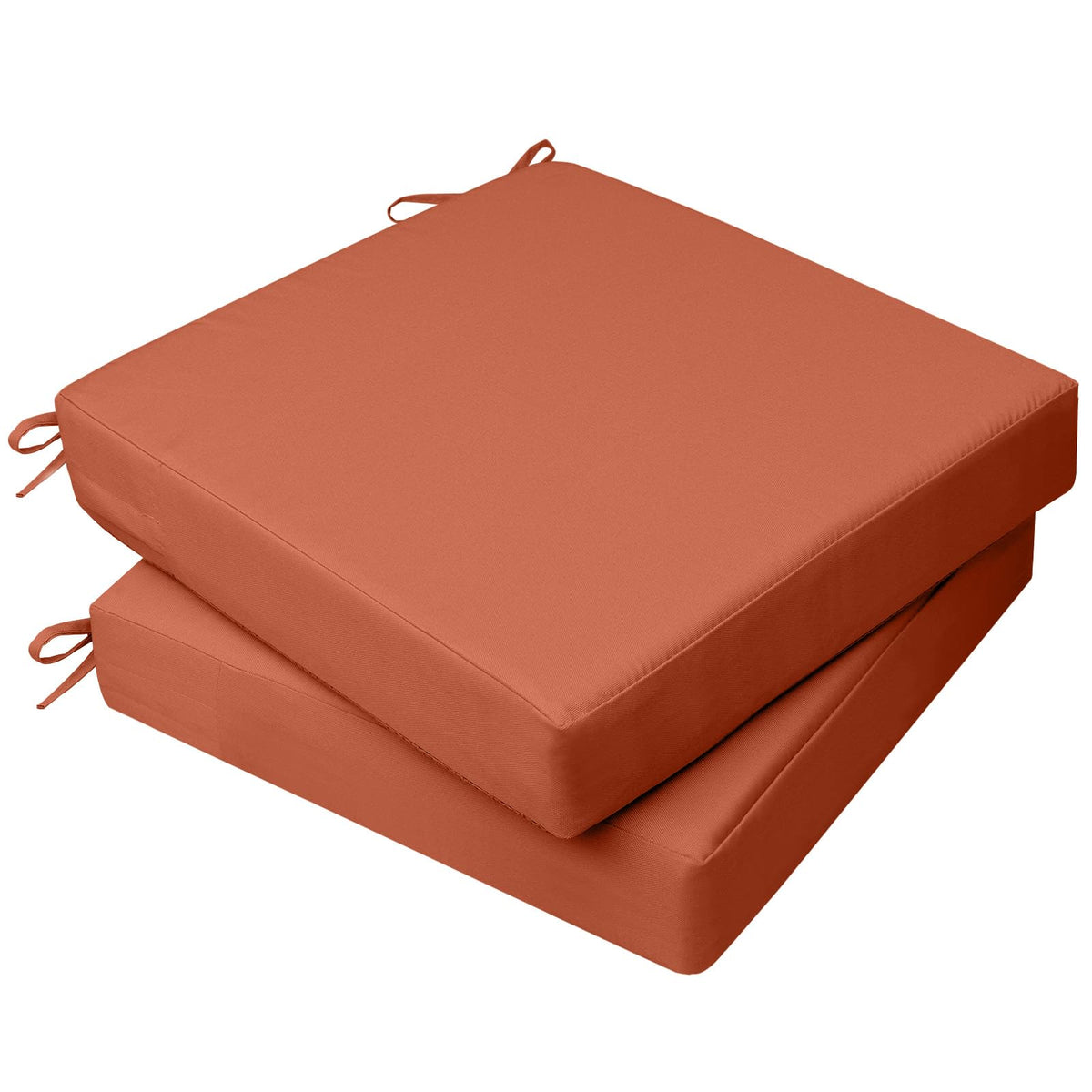 AAAAAcessories Outdoor Chair Cushions, 20 x 20 x 3 inches, Set of 2