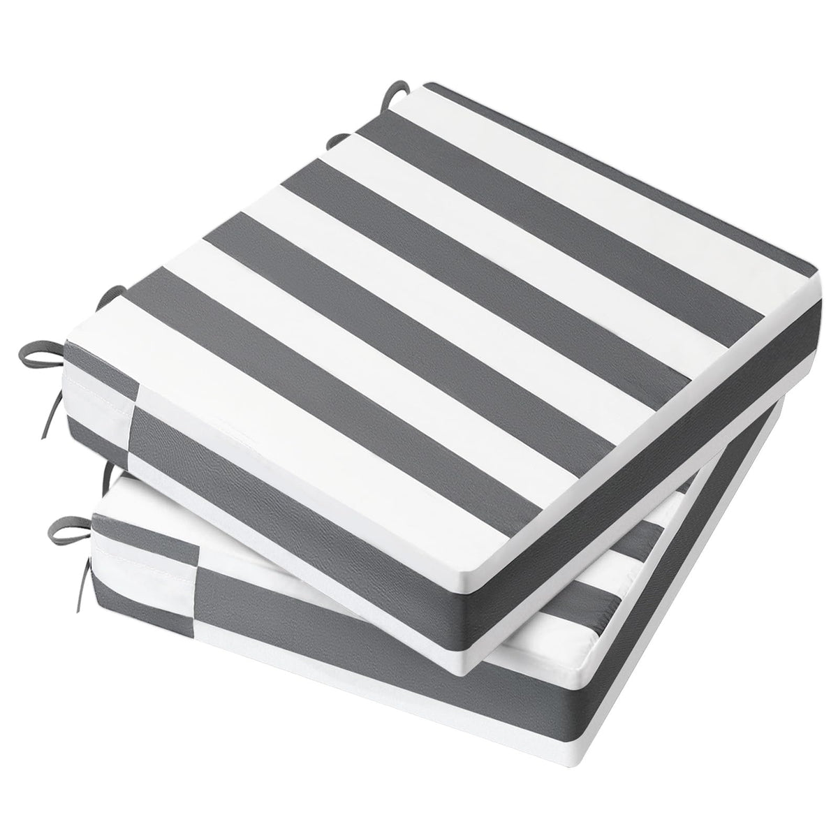 AAAAAcessories Outdoor Chair Cushions, 20 x 20 x 3 inches, Set of 2