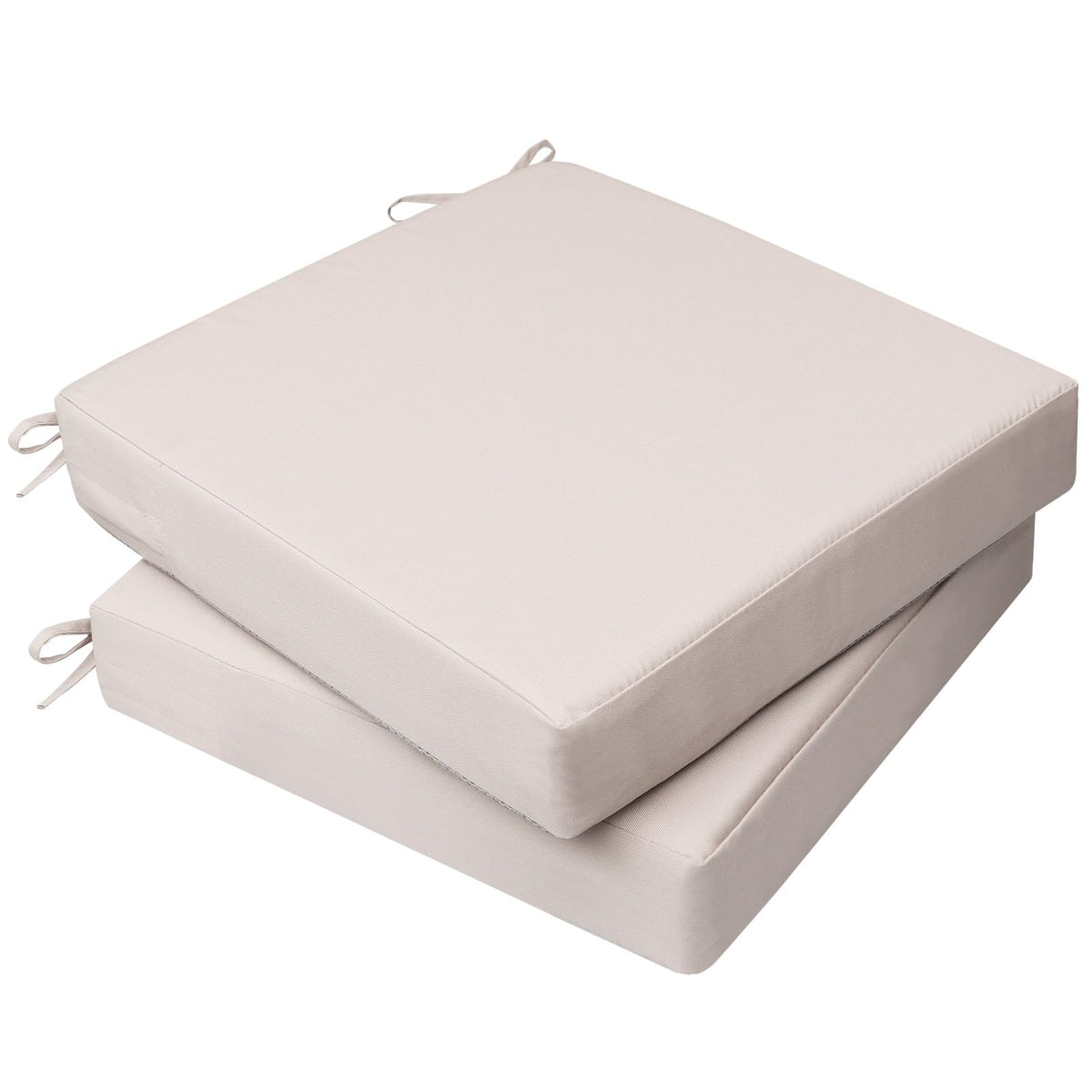AAAAAcessories Outdoor Chair Cushions, 20 x 20 x 3 inches, Set of 2