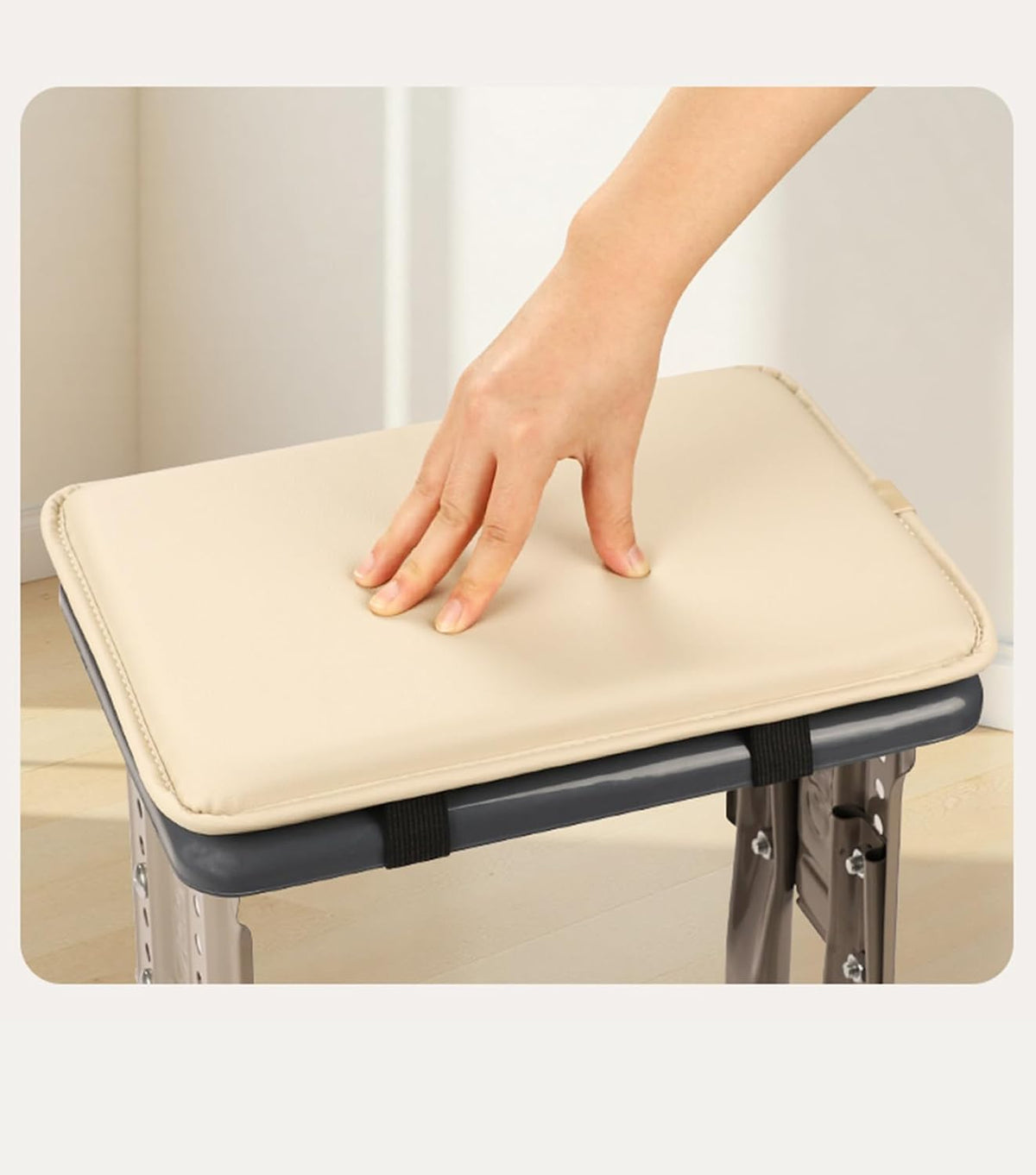 Memory Foam Seat Cushion,Small Saddle Stool Cushion,Rectangle Bench Cushion