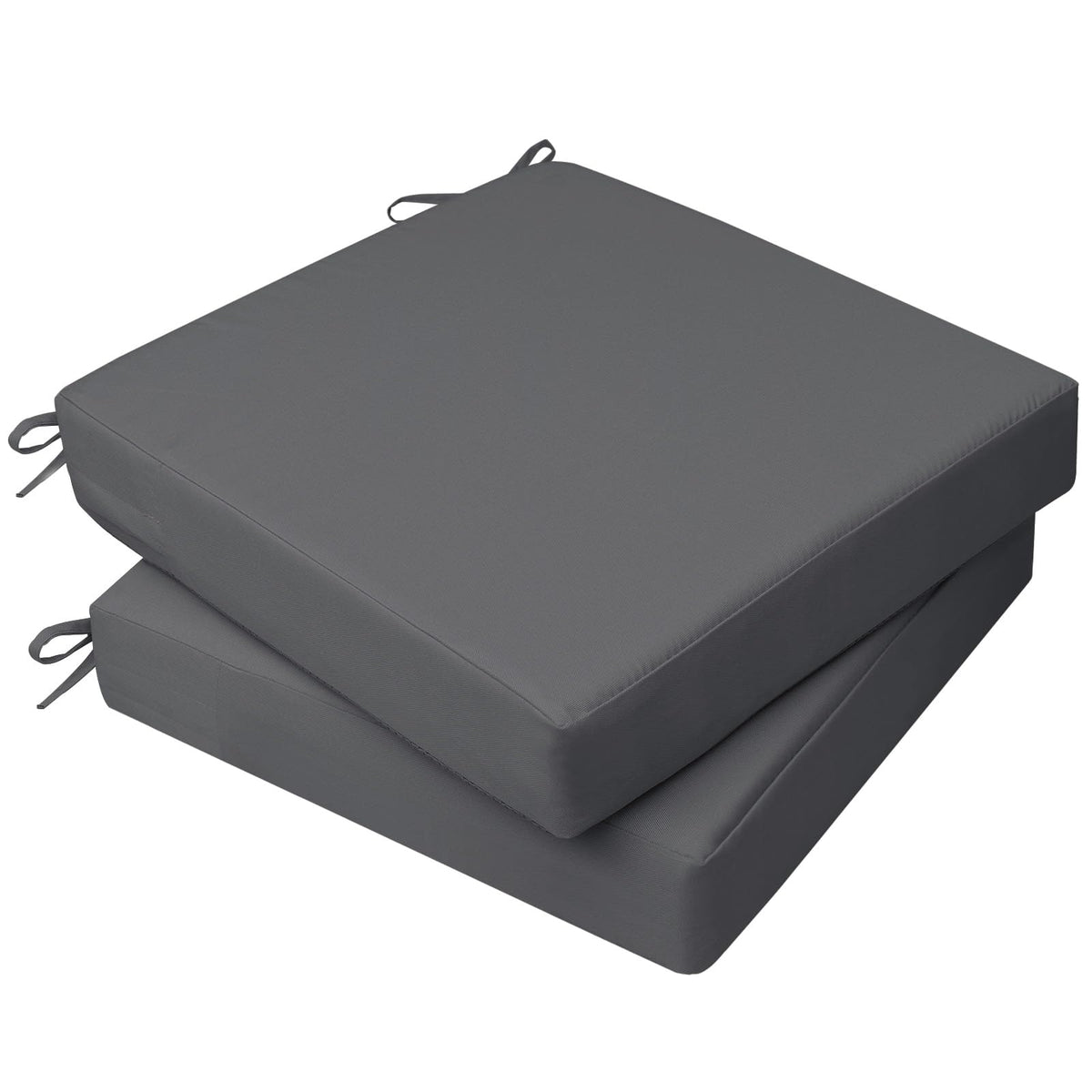 AAAAAcessories Outdoor Chair Cushions, 20 x 20 x 3 inches, Set of 2