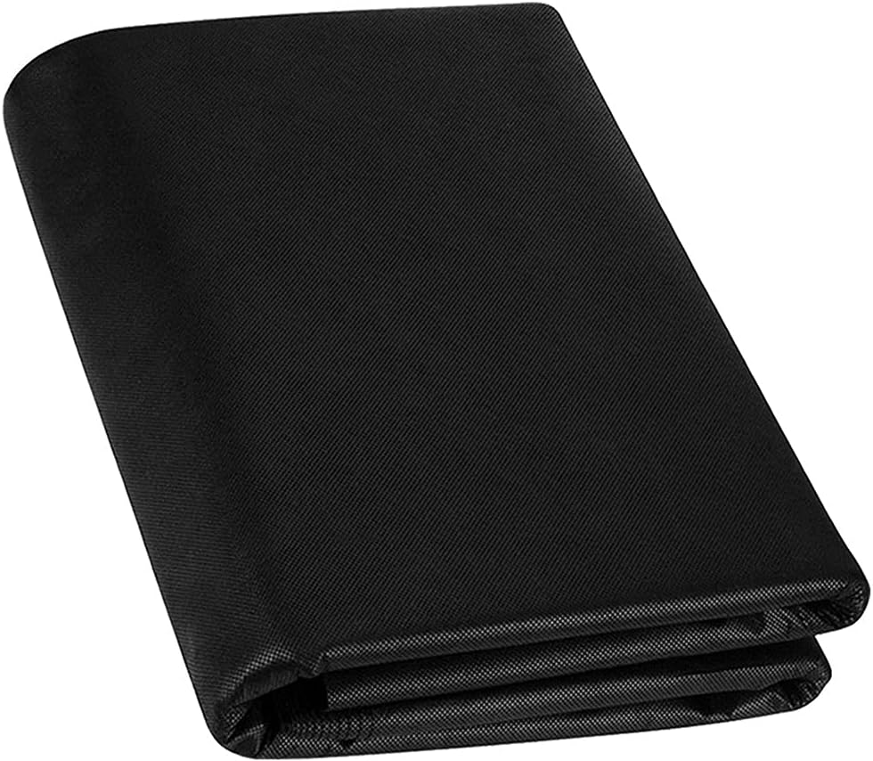 Upholstery Black Cambric Dust Cover Fabric Replacement 62" x 118"(Fire Retardant Dust Cover Fabric 3yds)