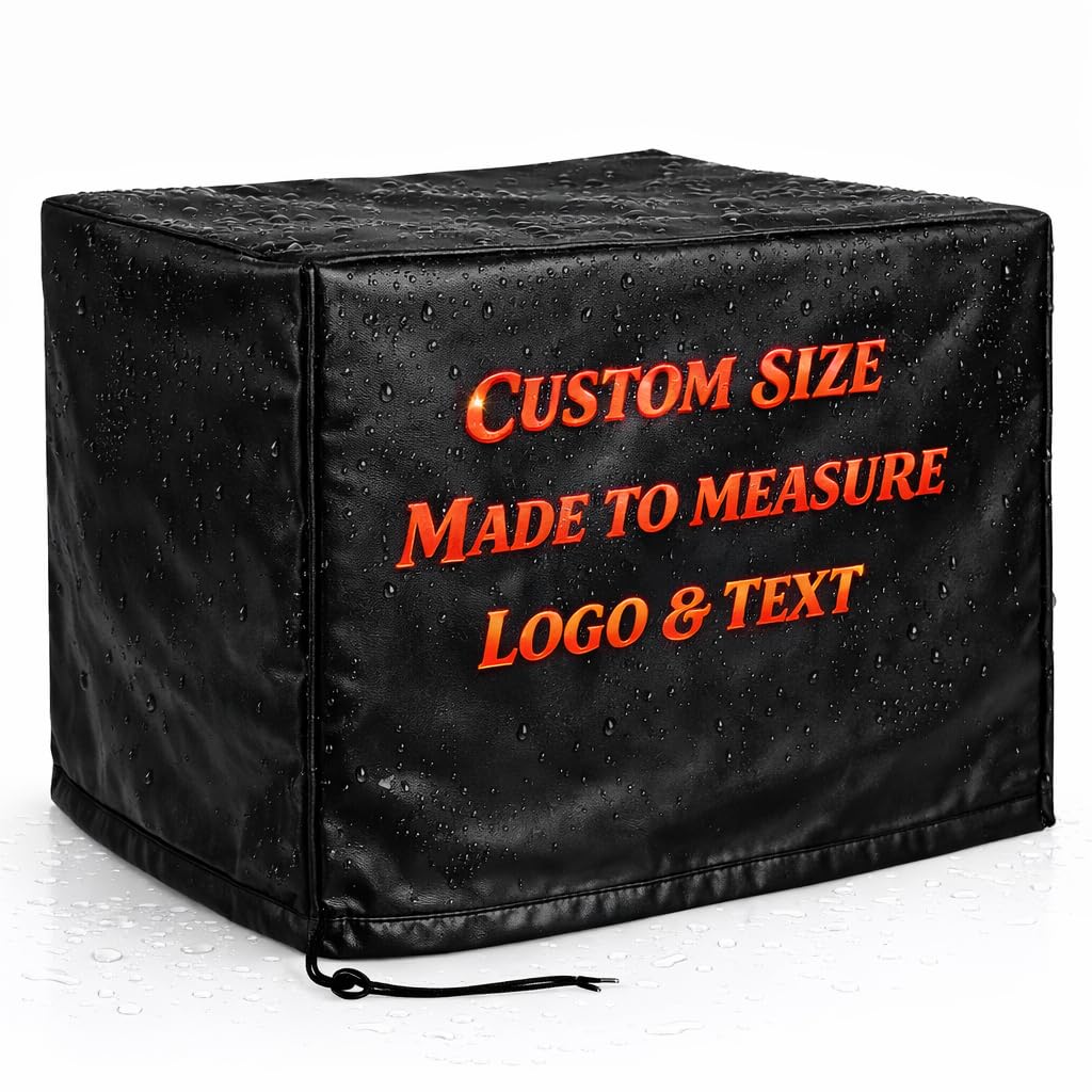 Custom Clear PVC Dust Cover, Transparent Protective Cover, Made to Measure Size, Waterproof & Dustproof, Visible Storage Cover for Equipment & Display