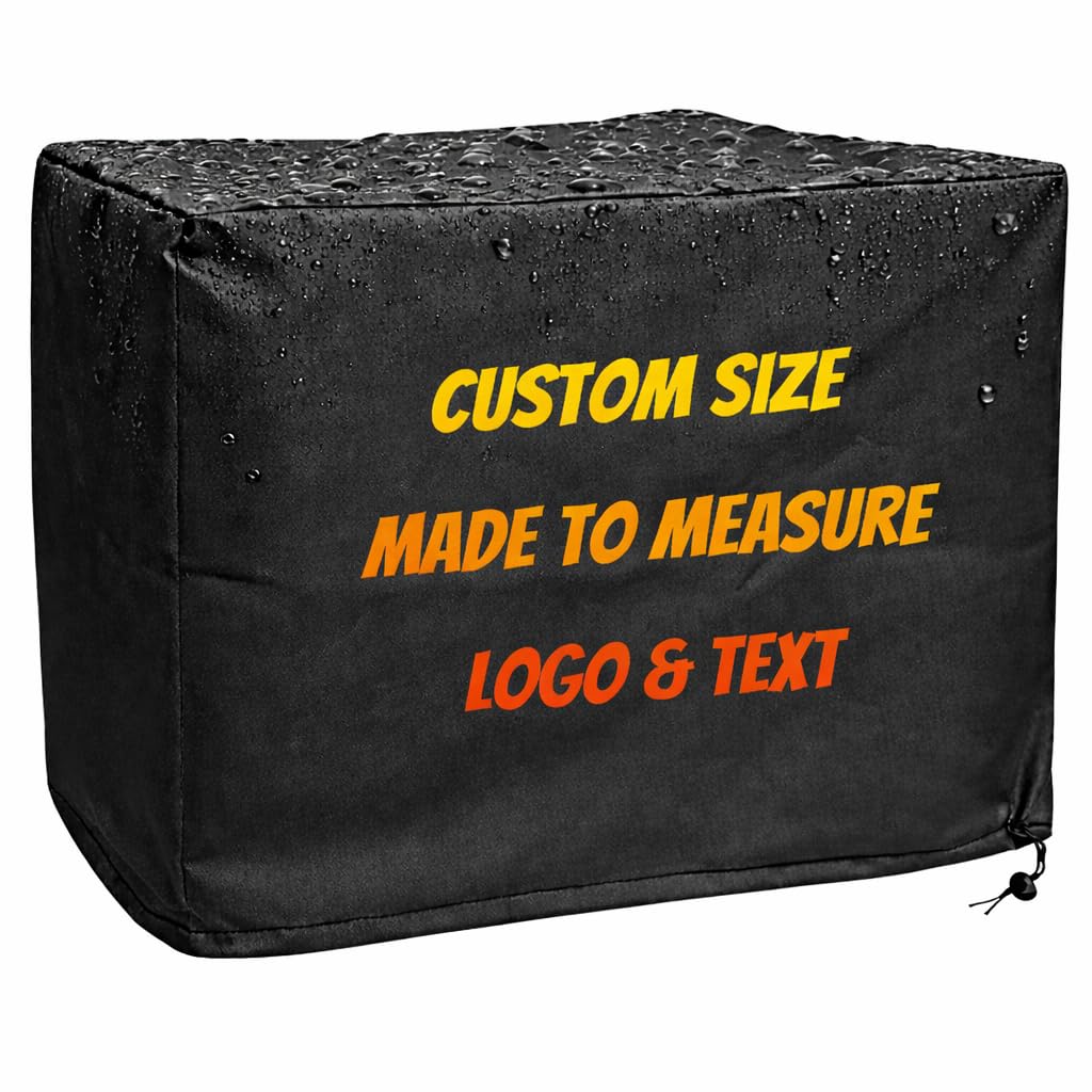 Custom Fit Clear Dust Cover Made to Measure Transparent Protection with Personalized Text or Logo for Furniture & Equipment (PVC transparente)