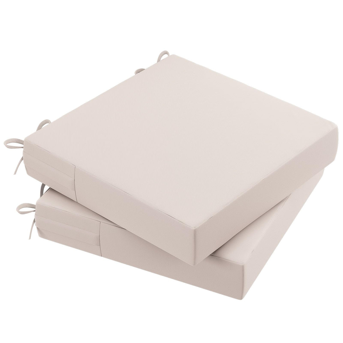AAAAAcessories Outdoor Chair Cushions, 20 x 20 x 3 inches, Set of 2