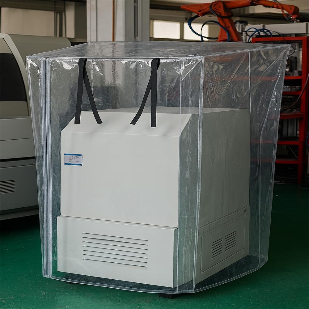 Custom Fit Clear Dust Cover Made to Measure Transparent Protection with Personalized Text or Logo for Furniture & Equipment (PVC transparente)