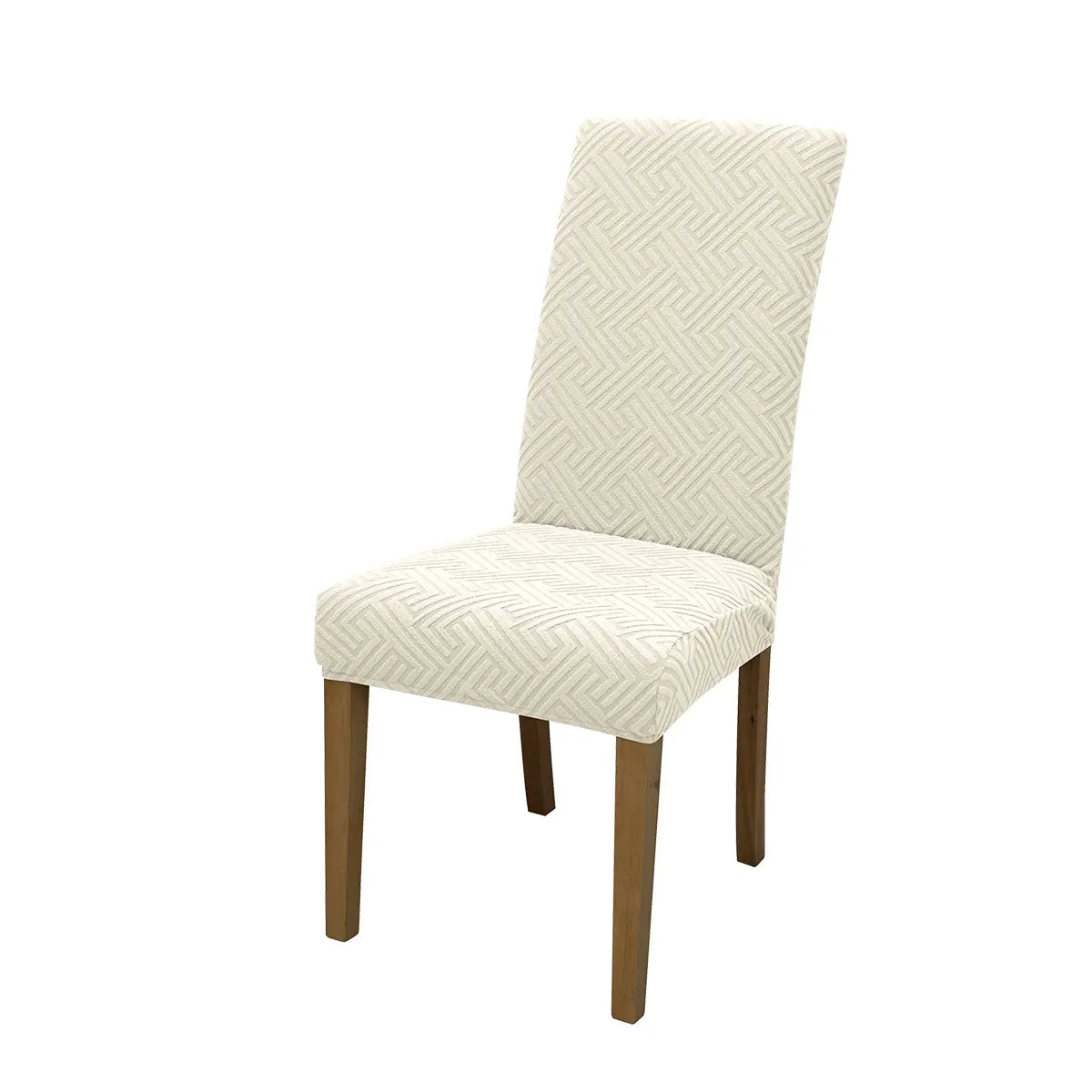 Chair Cover, 4/6 Counts Removable Washable Chair Slipcover, Dustproof Chair Protector for Home Living Room Hotel Dining Room