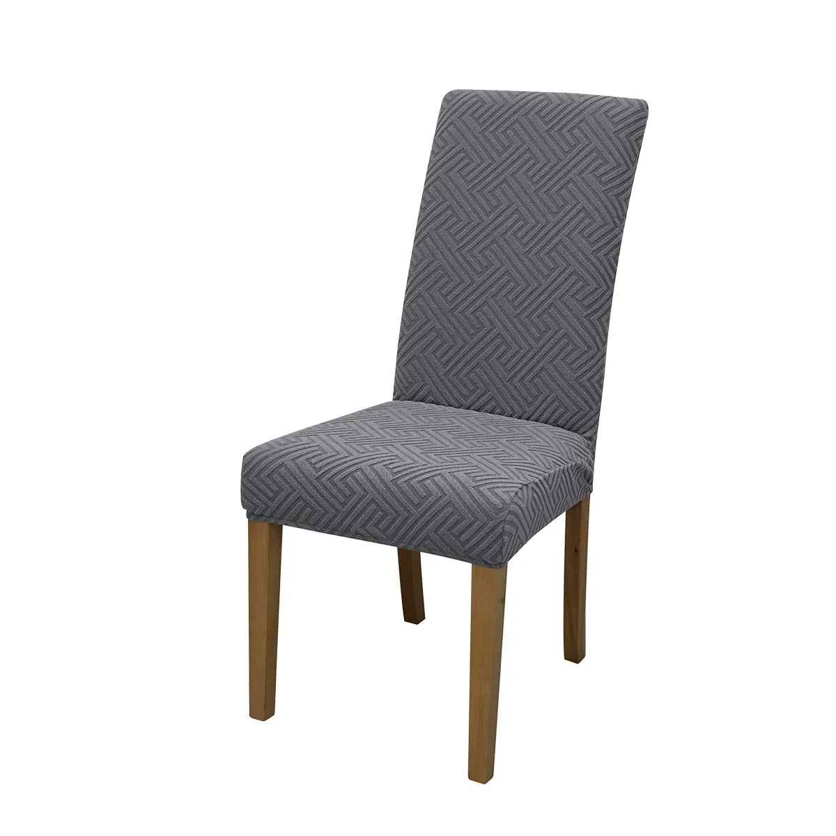 Chair Cover, 4/6 Counts Removable Washable Chair Slipcover, Dustproof Chair Protector for Home Living Room Hotel Dining Room