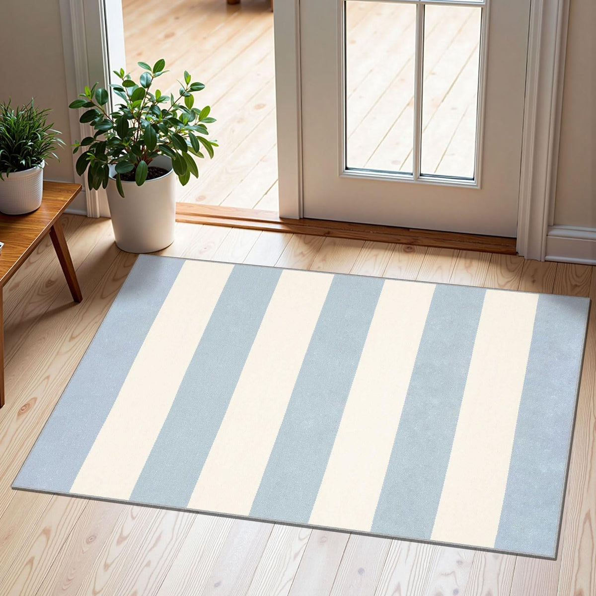 Floral Outdoor Rugs, 28"x43" Front Door Mat Indoor Outside Entrance