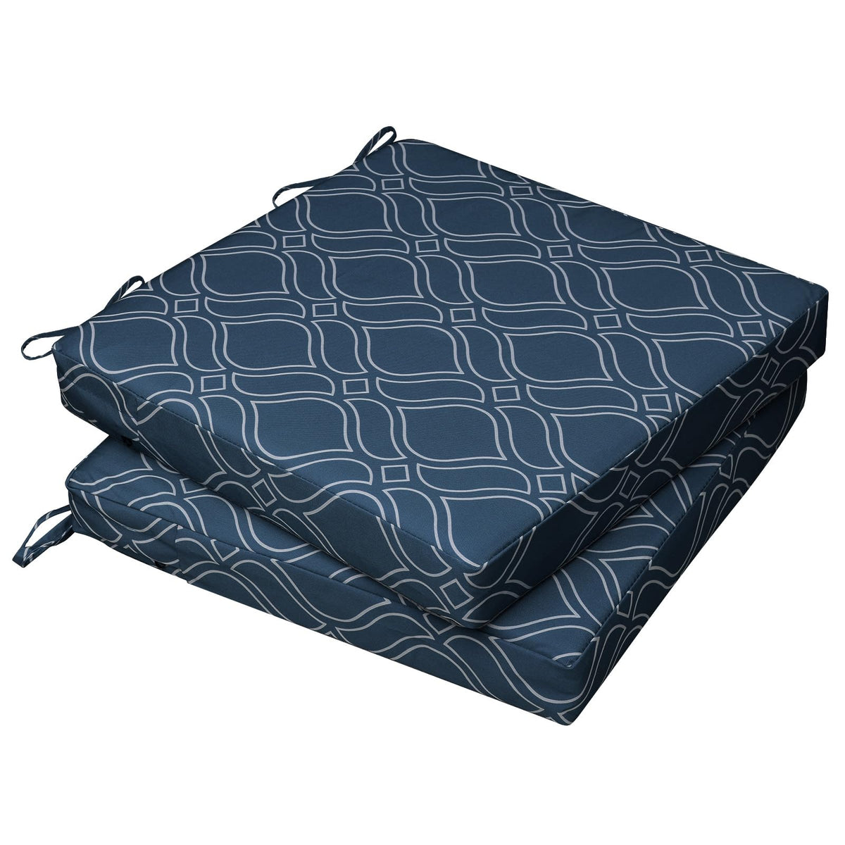 AAAAAcessories Outdoor Chair Cushions, 20 x 20 x 3 inches, Set of 2