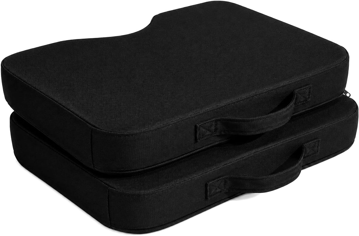 KOKABI Stadium Seat Cushions for Bleachers - Portable Bleacher Seats with Memory Foam, Made from Waterproof Oxford Fabric, Comfortable Bench Cushion for Sporting Events, Travel, Camping