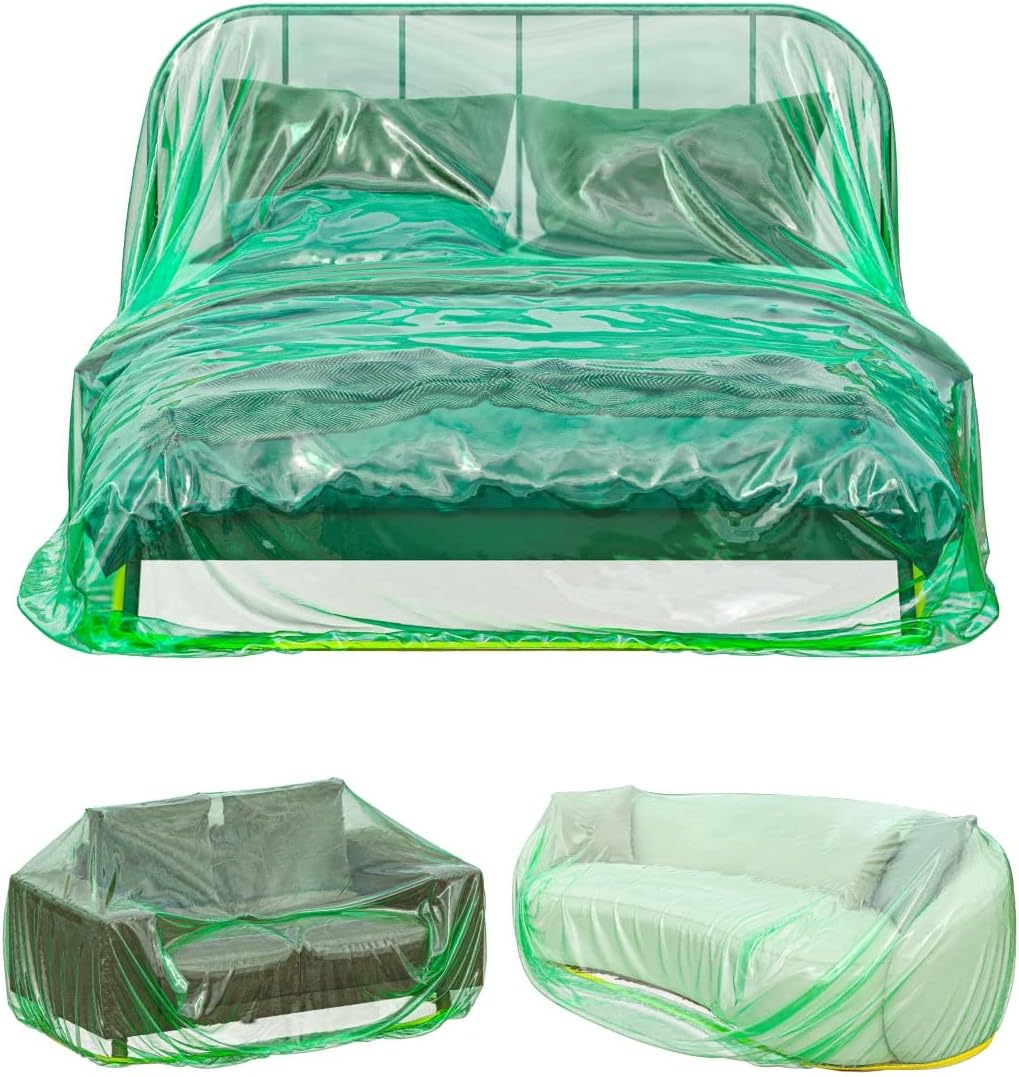 Plastic Furniture Cover for Moving 101 x 75 x 50 In - 1 Pack