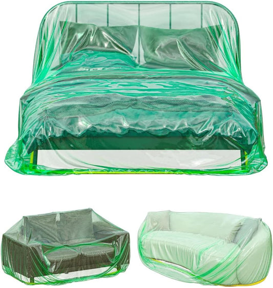Plastic Furniture Cover for Moving 101 x 75 x 50 In - 1 Pack