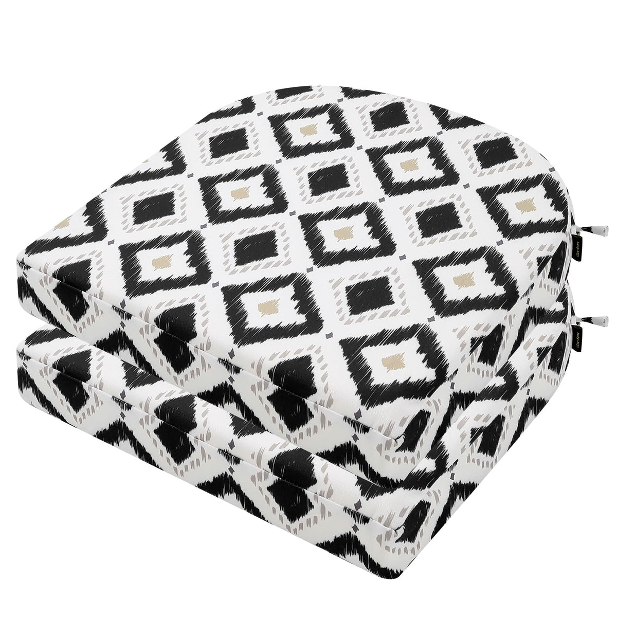 idee-home Outdoor Chair Cushions Set of 4, 17 x 17 Outdoor Seat Cushions