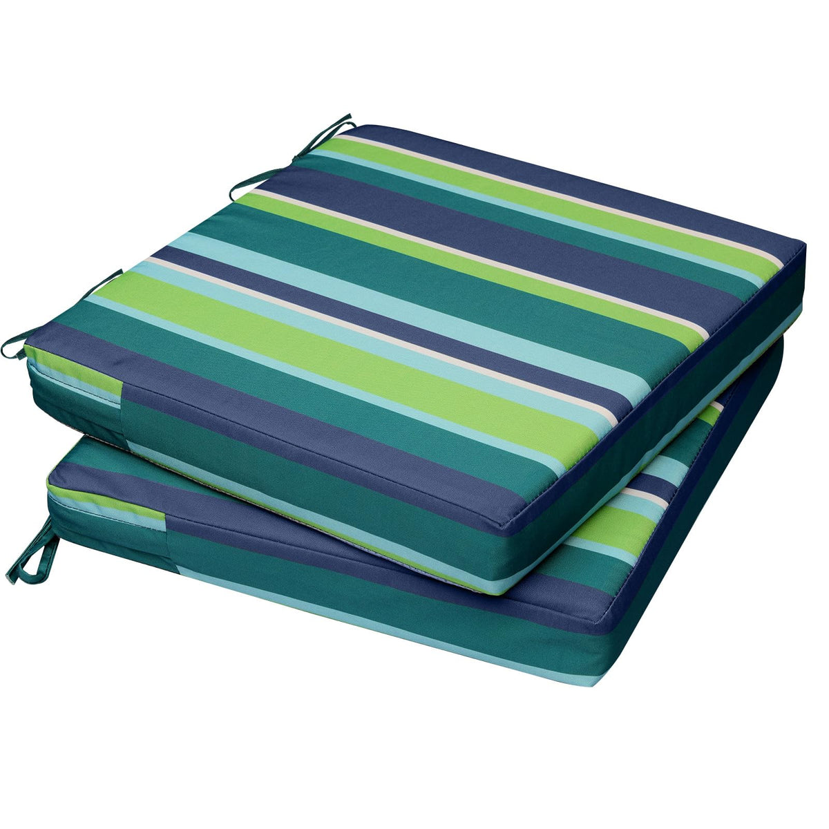 AAAAAcessories Outdoor Chair Cushions, 20 x 20 x 3 inches, Set of 2