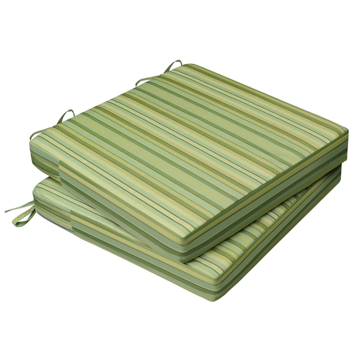 AAAAAcessories Outdoor Chair Cushions, 20 x 20 x 3 inches, Set of 2