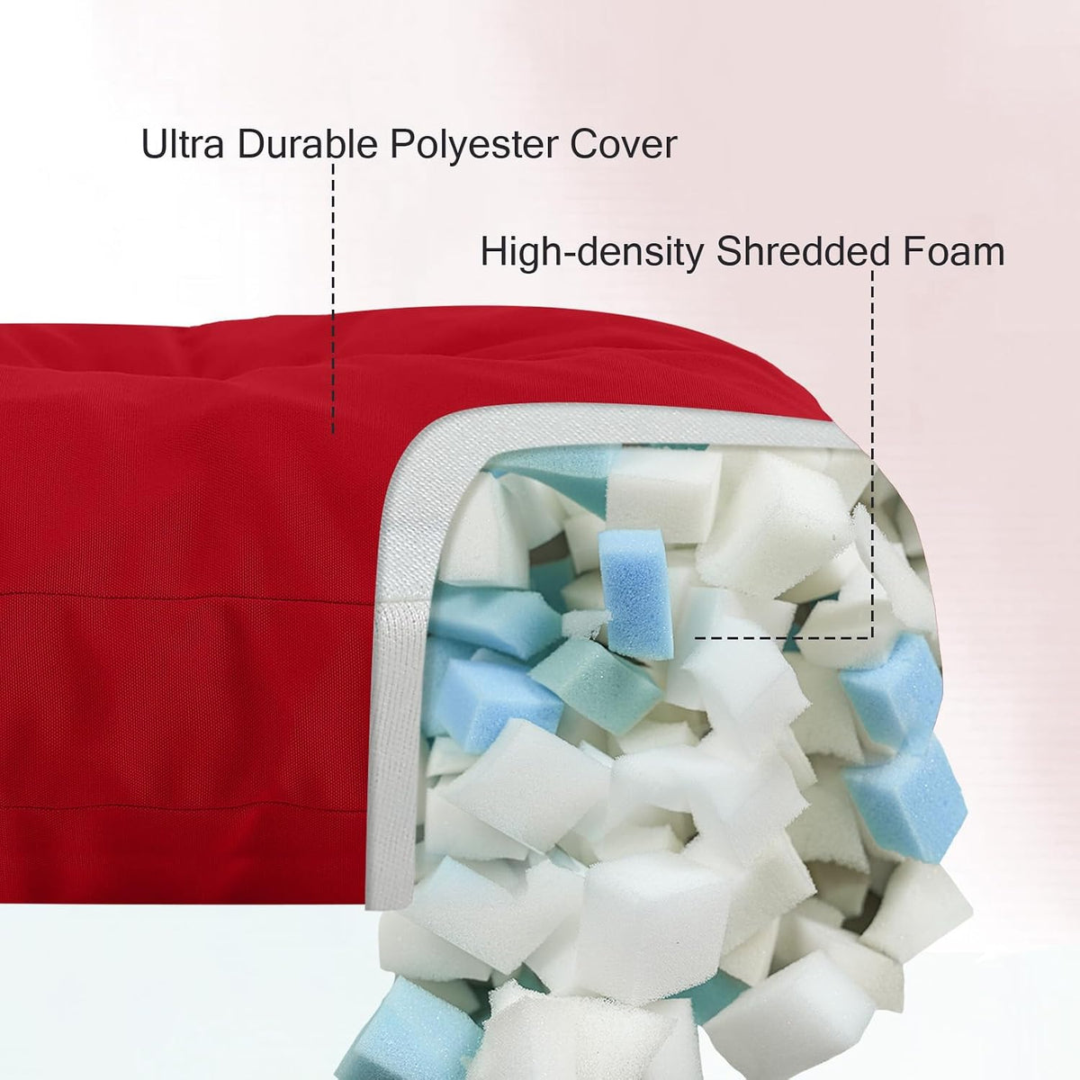 Outdoor Bench Cushion Waterproof, Tufted Bench Seat Cushion