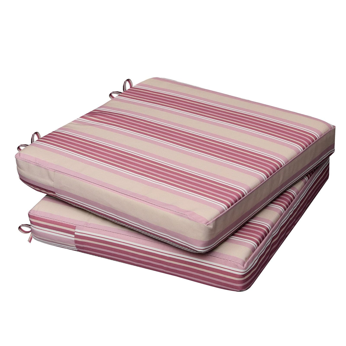 AAAAAcessories Outdoor Chair Cushions, 20 x 20 x 3 inches, Set of 2
