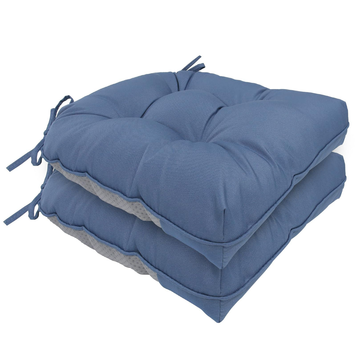 Chair Cushions for Dining Chairs Set of 2, 4" Thick Kitchen Chair Cushions