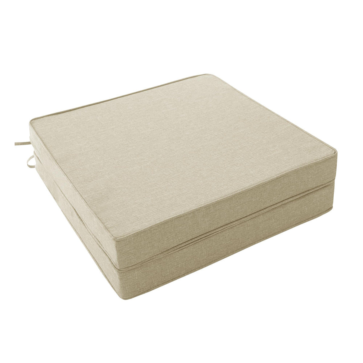 Outdoor Chair Cushions, Set of 4, 19 x 19 Inch, Navy Blue