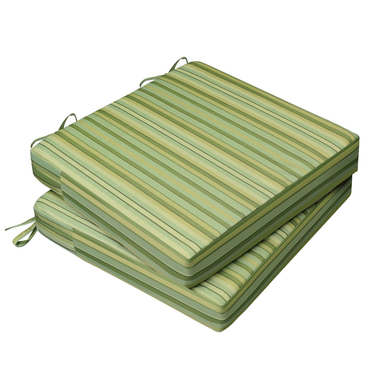 AAAAAcessories Outdoor Chair Cushions, 20 x 20 x 3 inches, Set of 2