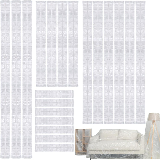 AceOrbit 20 Pcs Plastic Furniture Covers for Moving