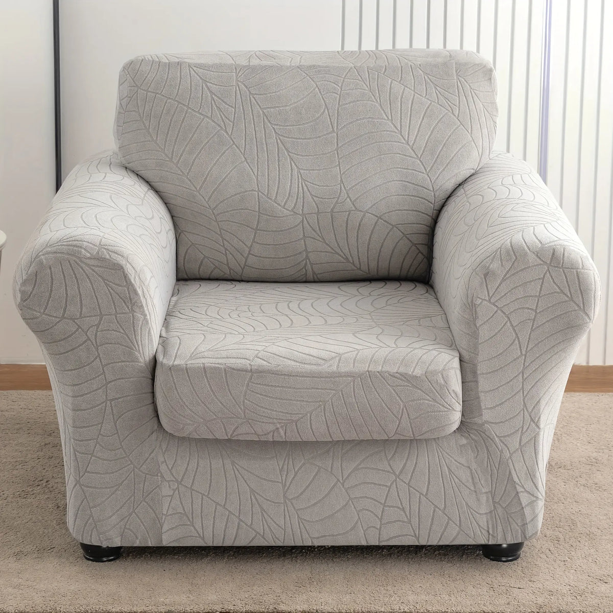 Chair Covers with Arms, Super Stretch Chair Slipcover for Living Room, Anti Slip Dustproof Couch Protector