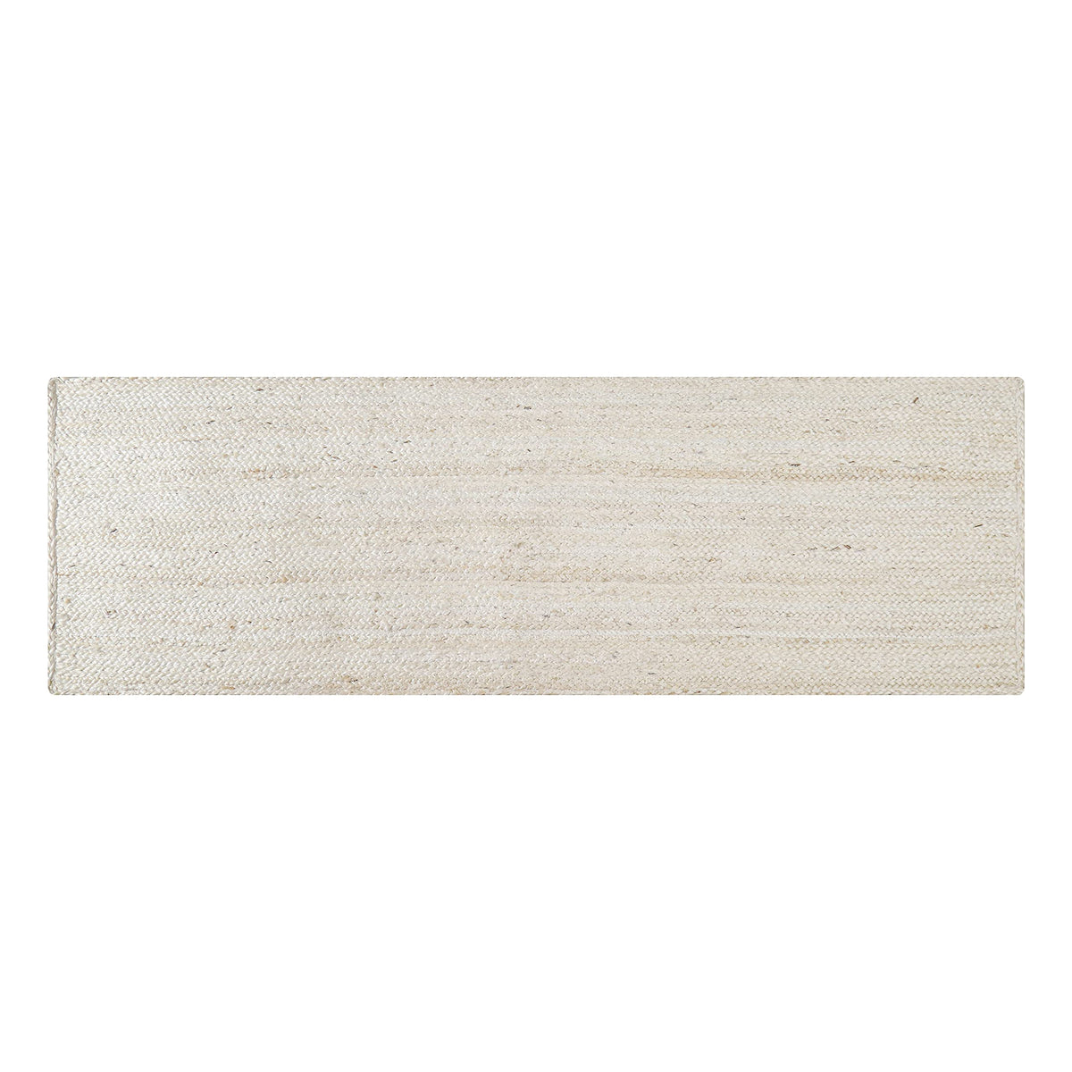 Hausattire Jute Braided Woven Kitchen Rug 2x3 Feet - Natural