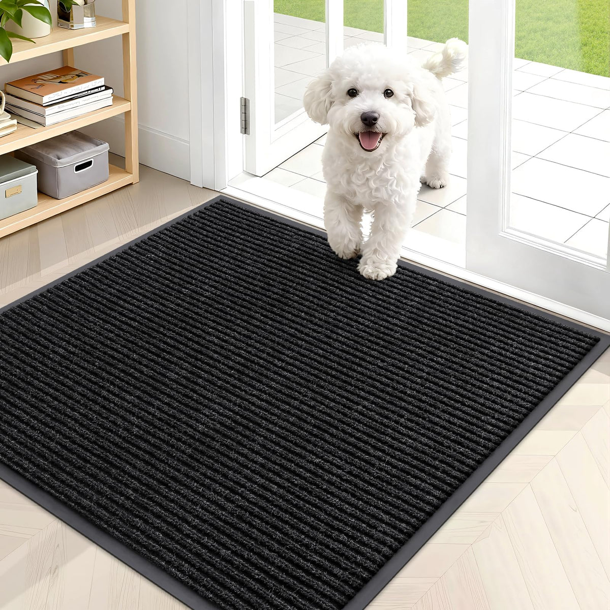 OLANLY Front Door Mat 29.5x17, Waterproof Heavy-Duty Indoor Outdoor Doormat