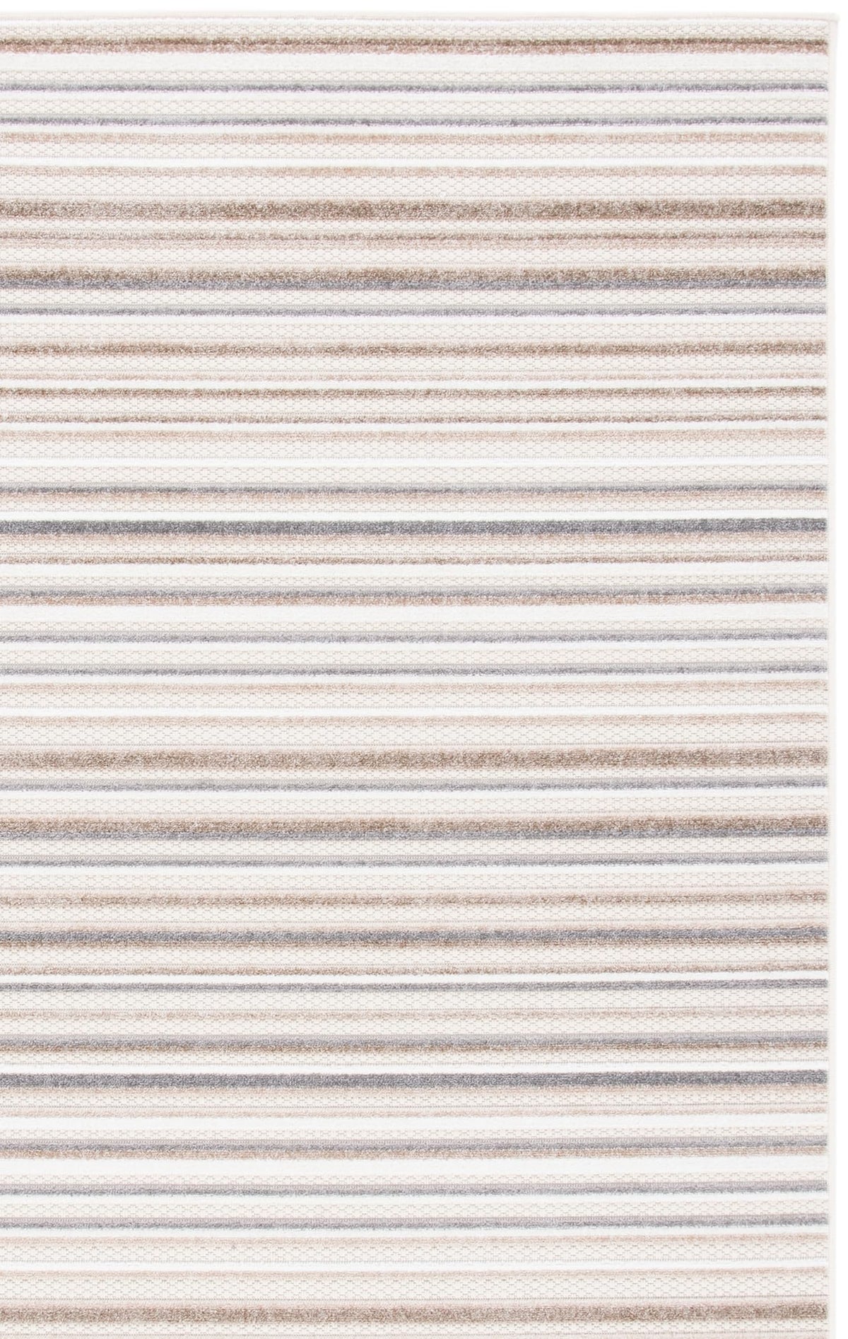 SAFAVIEH Washable Rug Outdoor Cabana Collection - 8' x 10', Ivory & Green, Non-Shedding & Easy to Clean, Ideal for Patio, Backyard, Mudroom (CBN323A)