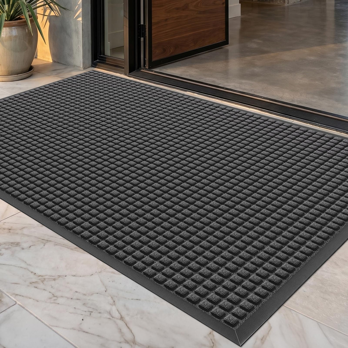 Front Door Mat Outside Entrance, Heavy Duty Doormat, 29.5"x17"