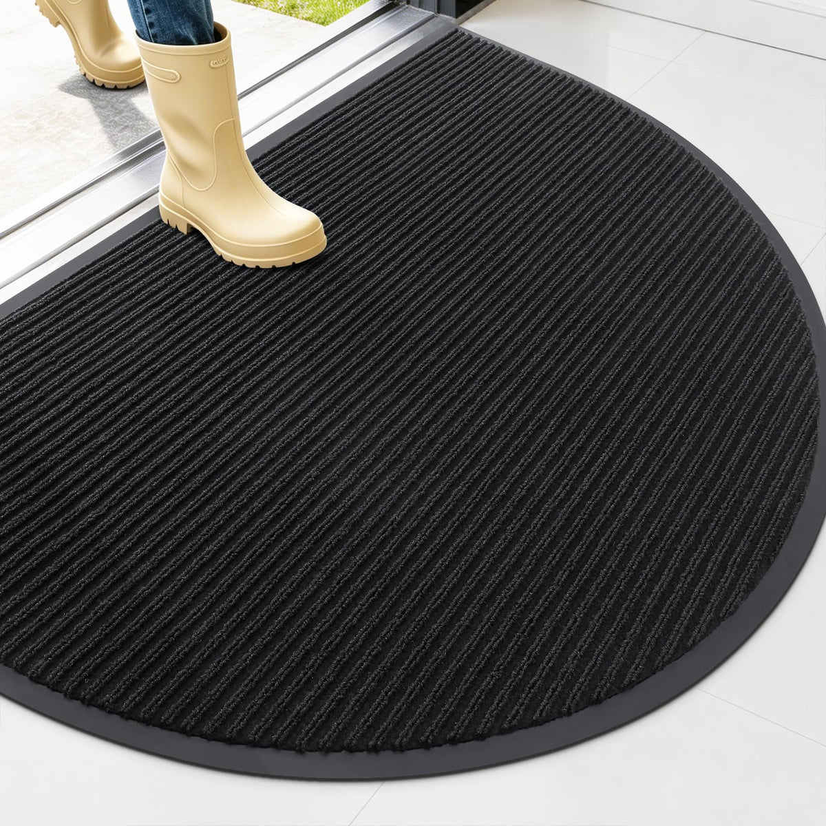 OLANLY Front Door Mat 29.5x17, Waterproof Heavy-Duty Indoor Outdoor Doormat
