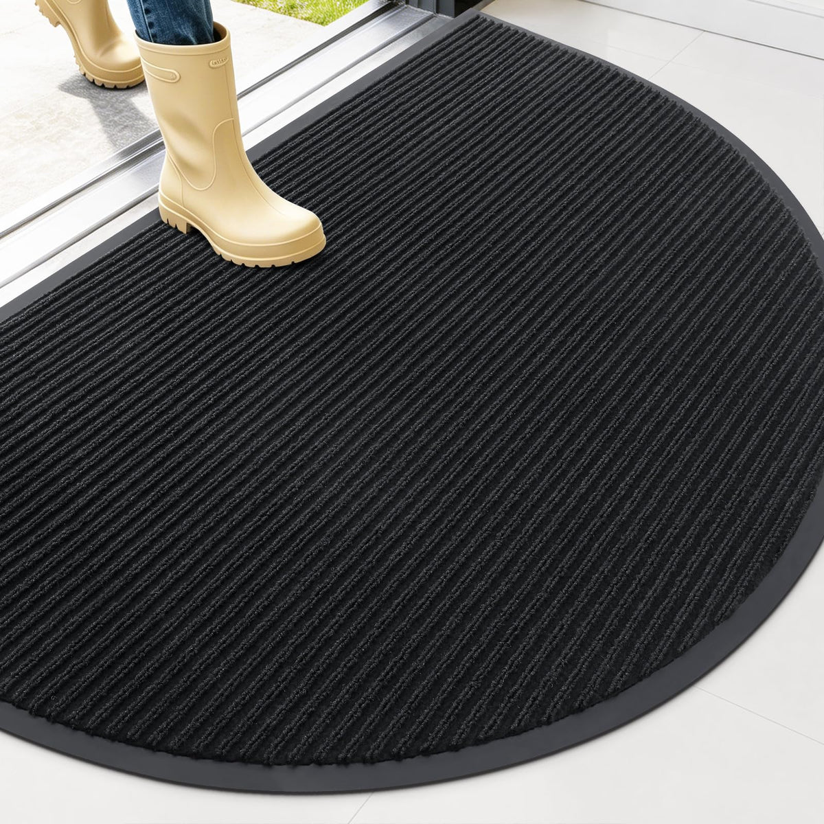 OLANLY Front Door Mat 29.5x17, Waterproof Heavy-Duty Indoor Outdoor Doormat