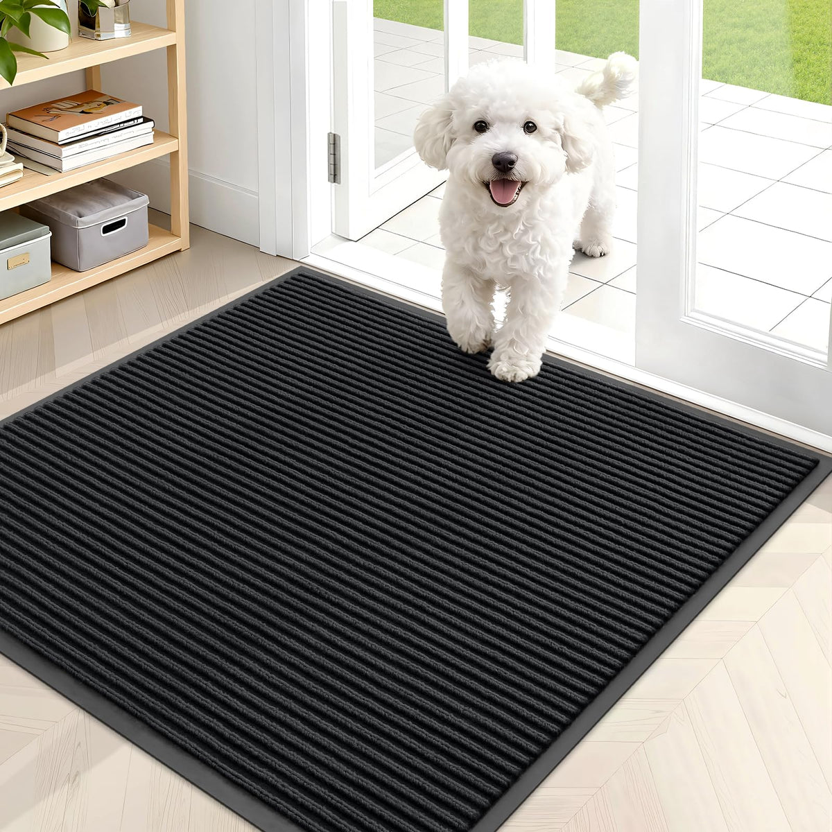 OLANLY Front Door Mat 29.5x17, Waterproof Heavy-Duty Indoor Outdoor Doormat