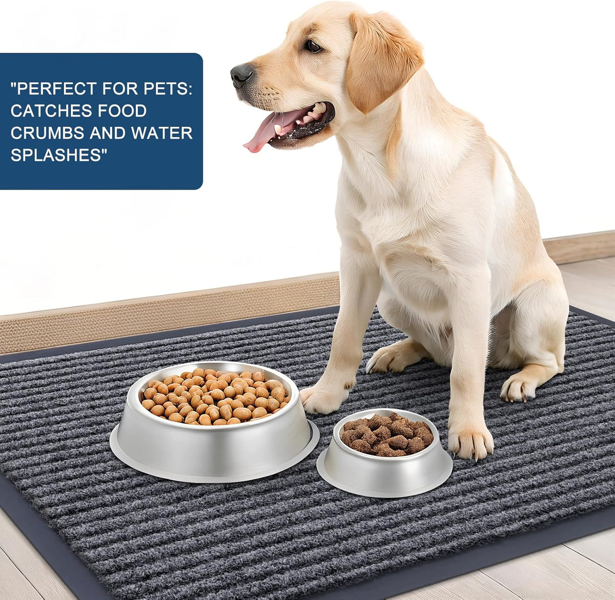 OLANLY Front Door Mat 29.5x17, Waterproof Heavy-Duty Indoor Outdoor Doormat