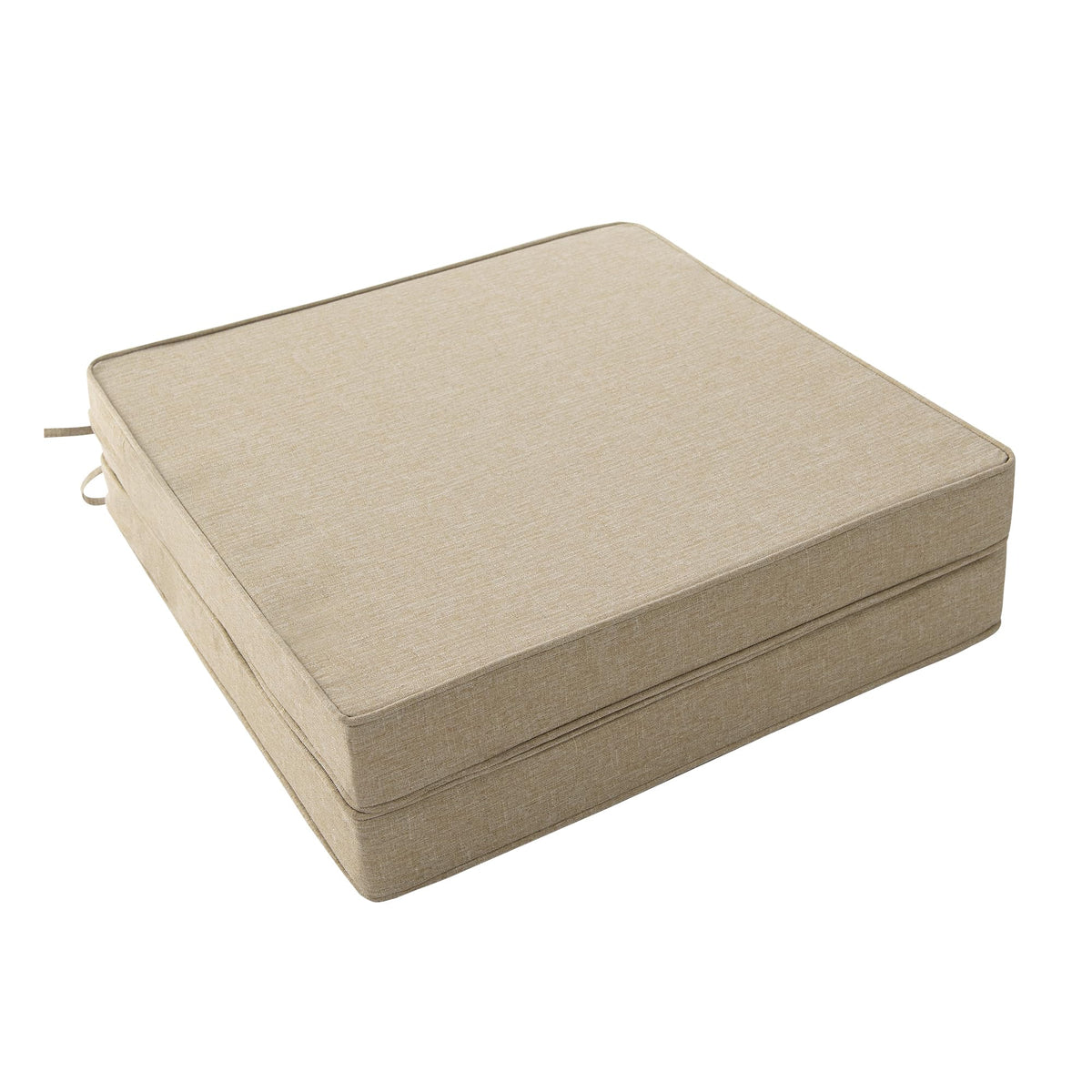 Outdoor Chair Cushions, Set of 4, 19 x 19 Inch, Navy Blue